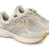 Sneakers Alfie 9452 Athleisure Marfil para mujer, diseño mexicano, categoría Athleisure